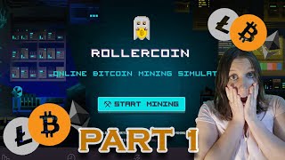 Earn Real Bitcoin on Rollercoin !!! My first 5 days | is it legit?