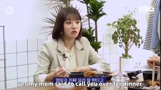 BTS J-hope and Jiwoo’s mom invites (G)I-DLE Yuqi to dinner!