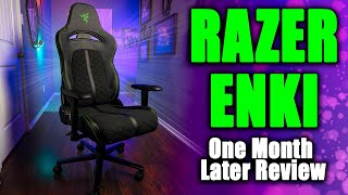 I Spent a Month With Razer's NEW ENKI Gaming Chair | Razer Enki Review