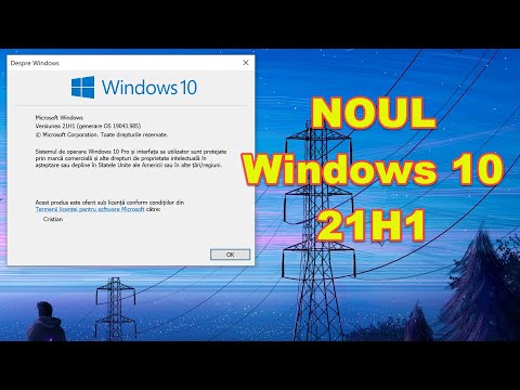 Update versiune noua Windows 10 21H1