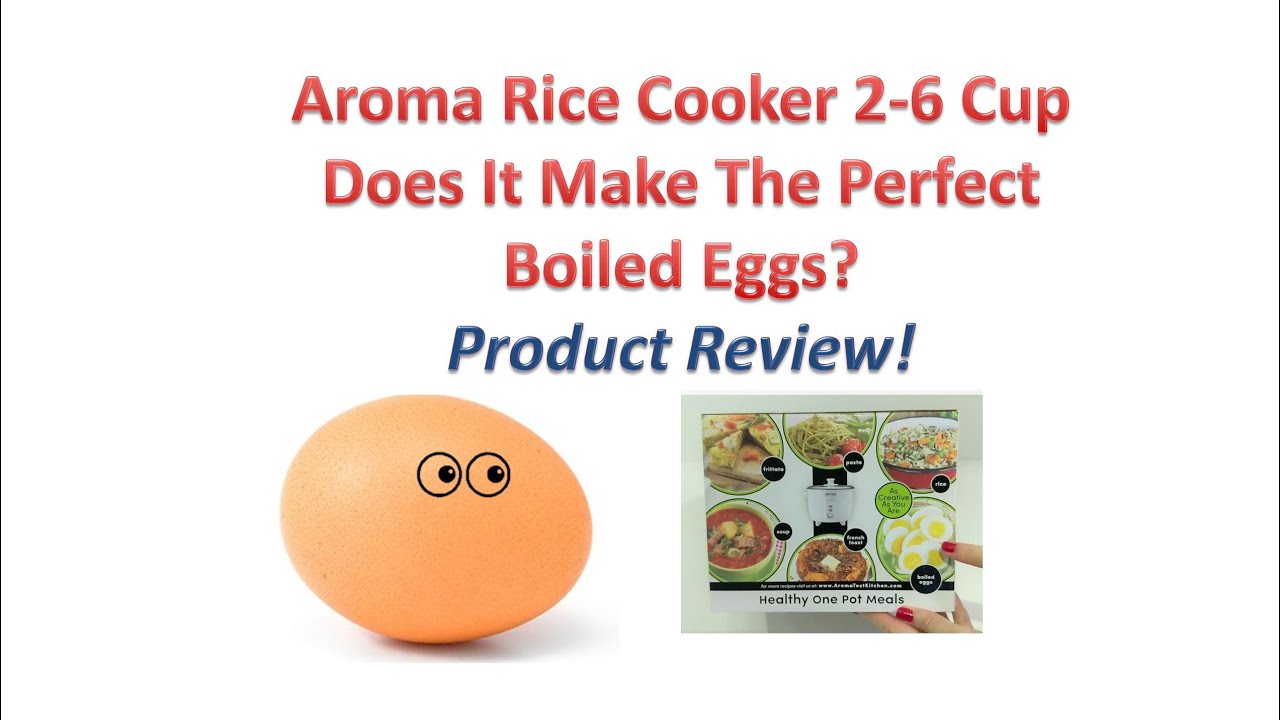 Boil Eggs in an Aroma Rice Cooker Review 2 6 Cup Does It Work? 🥚