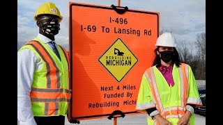 Rebuilding Michigan: I-496 reopens in the Lansing area
