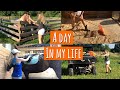 DAY IN MY LIFE! | Chores, Barn Camp + Cleaning