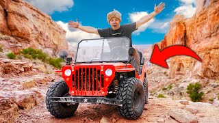 WORLDS SMALLEST JEEP ON MOAB’S HARDEST TRAIL