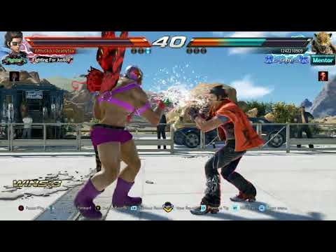 King Ready to Face Hwoarang Rage