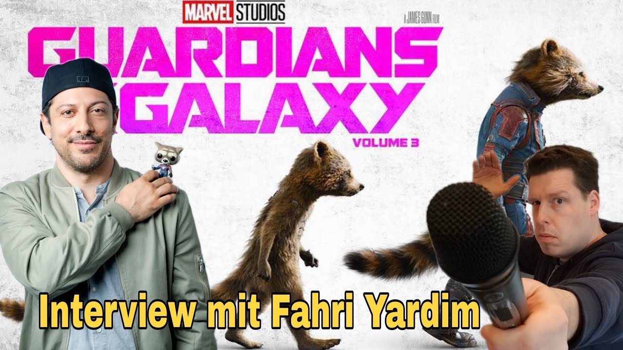 Synchronsprecher Rocket Guardians Of The Galaxy 2 INTERVIEW MIT FAHRI YARDIM (SYNCHRONSPRECHER VON ROCKET) ZU GUARDIANS
