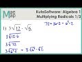 Multiplying Radical Expressions Quiz