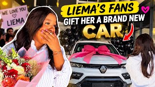 Liema’s fabs bought her a brand new car! Full video and full reveal. 