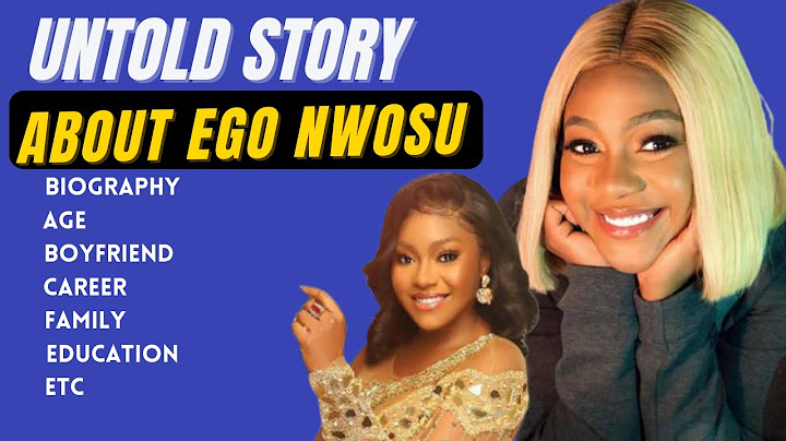 Ego Nwosu Biography; Movies, Net Worth, Relationship, Career & Many More