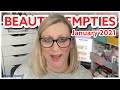 BEAUTY EMPTIES JANUARY 2021 // A SUCCESSFUL MONTH