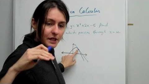 Academy Plus- Calculus; Tangents in calculus (VCE Maths Methods)