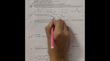 CSIR NET | ORGANIC CHEMISTRY | 2017 QUESTIONS.   #csirnet #chemistry #organicchemistry