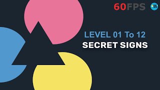 Secret Signs: Level 1 TO 12 , iOS/Android Walkthrough screenshot 2