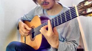 Video thumbnail of "♪The Gentle Rain (Luiz Bonfá) - Solo Guitar　♪ジェントル・レイン（ルイス・ボンファ）--- ソロギター --- 千葉幸成"