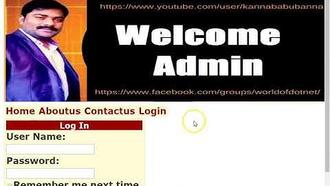 MasterPages in ASP.net 2019  part1