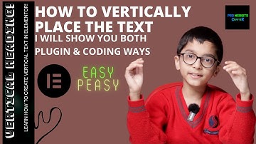 VERTICAL TEXT EFFECT IN ELEMENTOR #verticaltextinelementor #elementordesigntipsandtricks #elementor