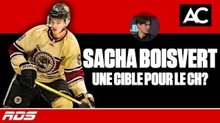 Sacha Boisvert avec le CH: « je ne dirais pas non ! »