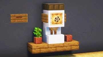 Minecraft Coffee Machine in Minecraft 1.21 Tutorial - How to Build a Coffee Machine in Minecraft
