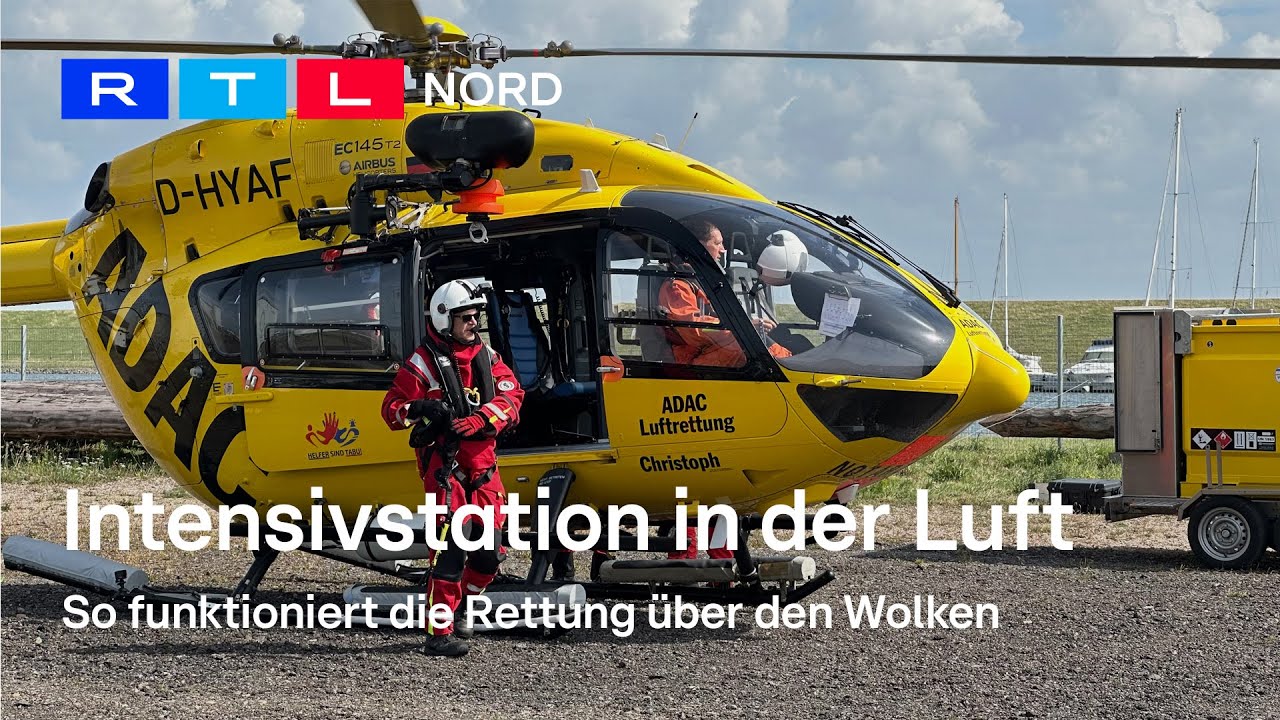 Rettungshubschrauber im Einsatz: Eine fliegende Intensivstation