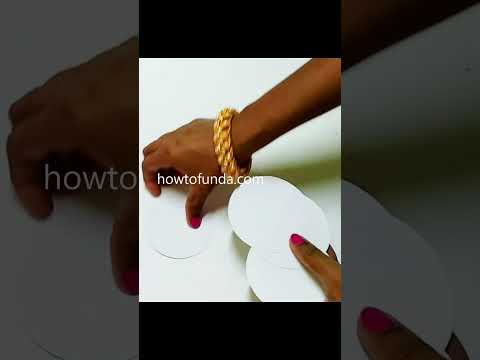 tricolor paper craft