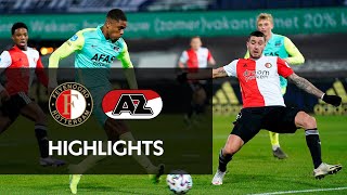 Highlights Feyenoord - AZ | Eredivisie