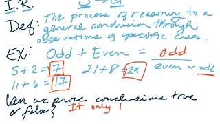 Inductive And Deductive Reasoning: Part 1