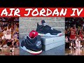 Michael Jordan Wearing The Air Jordan 4 Black Cement (Raw Highlights)