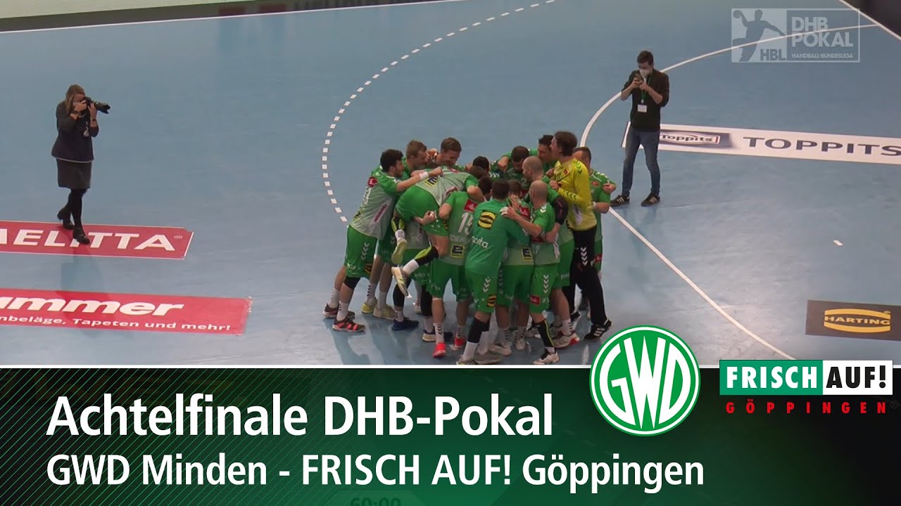 DHB-Pokal Achtelfinale live GWD Minden - FRISCH AUF! Göppingen