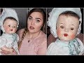 I Bought a 100+ Year Old Doll... (Is it Haunted?!) | Thrift Shopping Haul