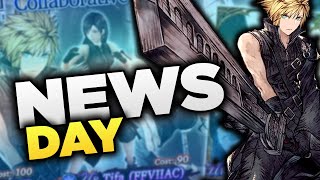 FF7 Advent Children BEGINS!! WoTV News Day: Cloud Tifa and Lots of PVP (FFBE War of the Visions)