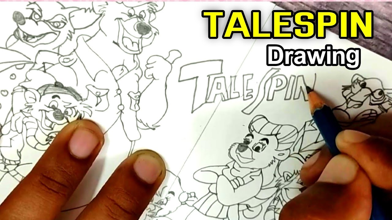How to draw Kit from TaleSpin  Drawing kits, Cartoon tattoos, Drawings