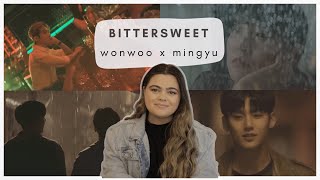 Seventeen 세븐틴 - Wonwoo X Mingyu Bittersweet Feat. Leehi Mv Special Video Behind Reaction