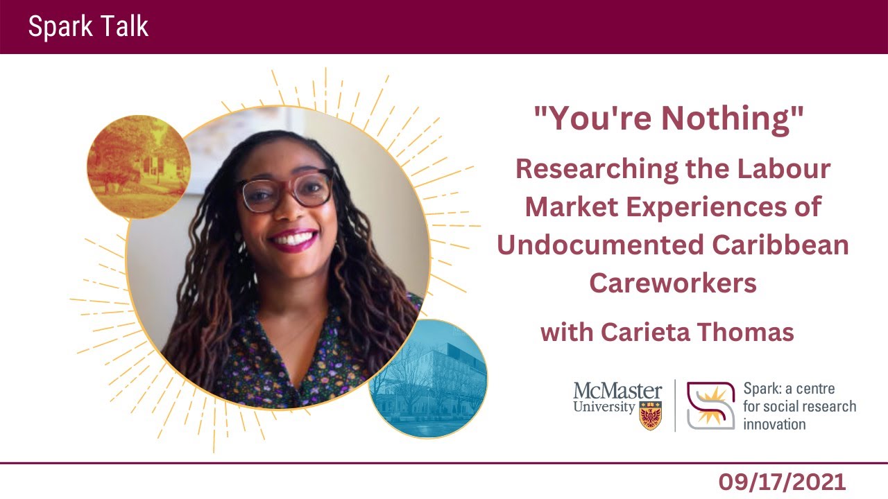 Labour Market Experiences of Undocumented Caribbean Careworkers with Dr ...