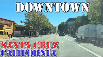 Santa Cruz - California - 4K Downtown