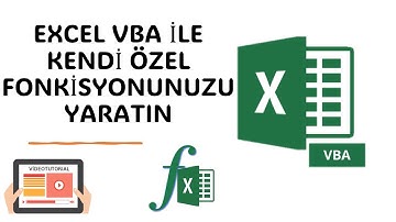 EXCEL VBA ile Kendi Özel Fonksiyonunuzu Yaratın (KDV ve Değişim Oranı Örneği) #excelvbaguide
