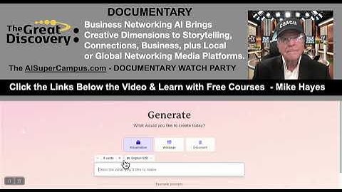 The Great Discovery of the AI Super Campus of Business Networking AI FREE DOCUMENTARY WATCH PARTY