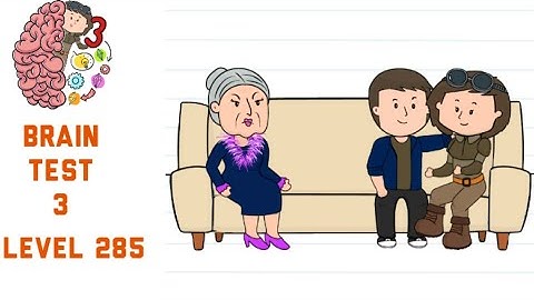 Brain Test 3 Level 285 Pierre must find a way to satisfy them both Walkthrough