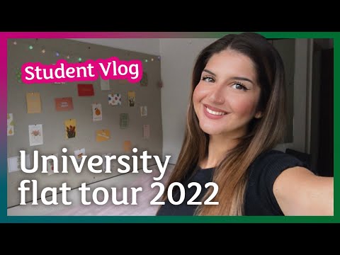 Guided tour of my  University of Stirling accommodation!