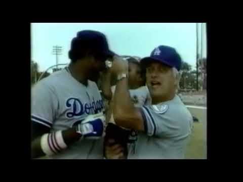 1981 Dusty & Natosha Baker with Tommy Lasorda 