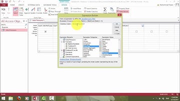 Sir Faisal Lecture 21 to 32 - step by step Complete MS Access Tutorial in Pashto (A to Z)