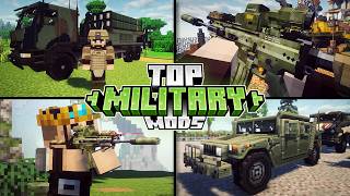 Top 20 NEW Minecraft Military Mods in 2026!