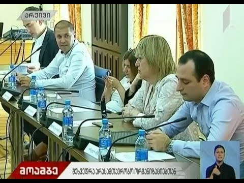 სერგი კაპანაძე NGO-ებს და ომბუდსმენს ხვდება