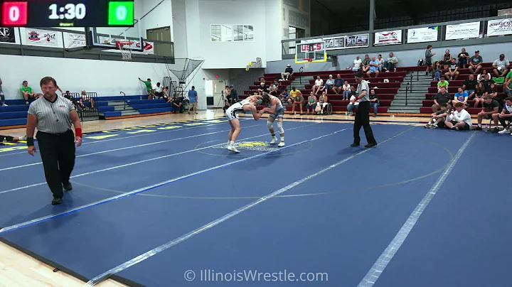 160  Tyler Martinez of Yorkville Christian over Jo...
