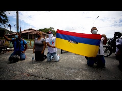 Movilización y paro nacional en Colombia tras una semana de protestas y represión