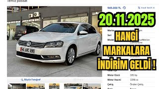 Yil Sonu Geldi̇ 0 Araçlar İndirime Gi̇di̇yor 20.11.2025
