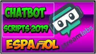 👉 STREAMLABS CHATBOT COMO INSTALAR SCRIPTS (TTS, WELCOME MAT, APEX)