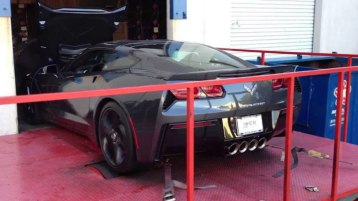 C7 Corvette Stingray Headers Dyno Video - LG Motorsports