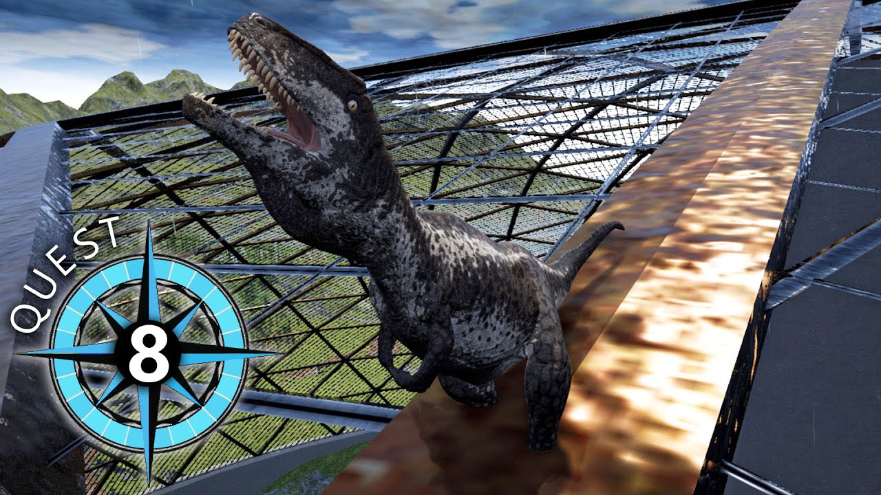 The end (of the Quest) The Isle gameplay YouTube