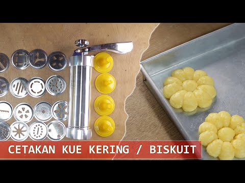 Video: Cara Membuat Kue Kering Dalam Cetakan