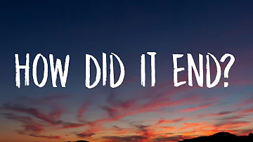 Taylor Swift - How Did It End? (Lyrics)